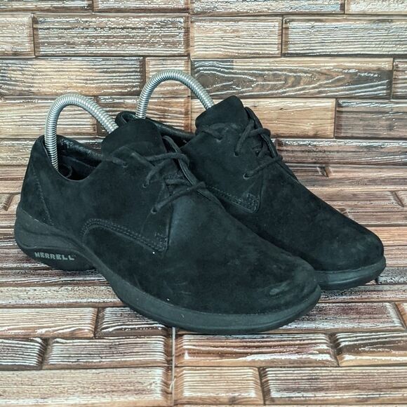 Merrell Topo Pure Black -‎ Women's 8 - Picture 1 of 12